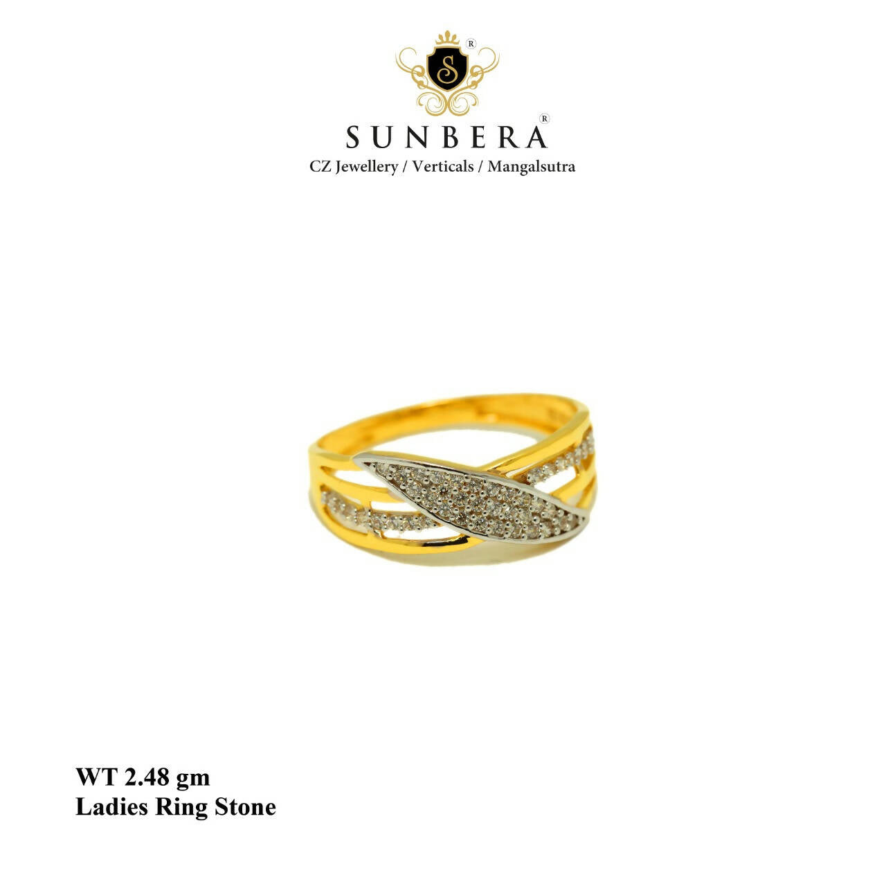 Ladies Stone Ring Sarafa Bazar India