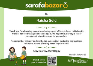Naisha Gold's tree Sarafa Bazar India
