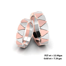 Platinum Gold Couple Bands