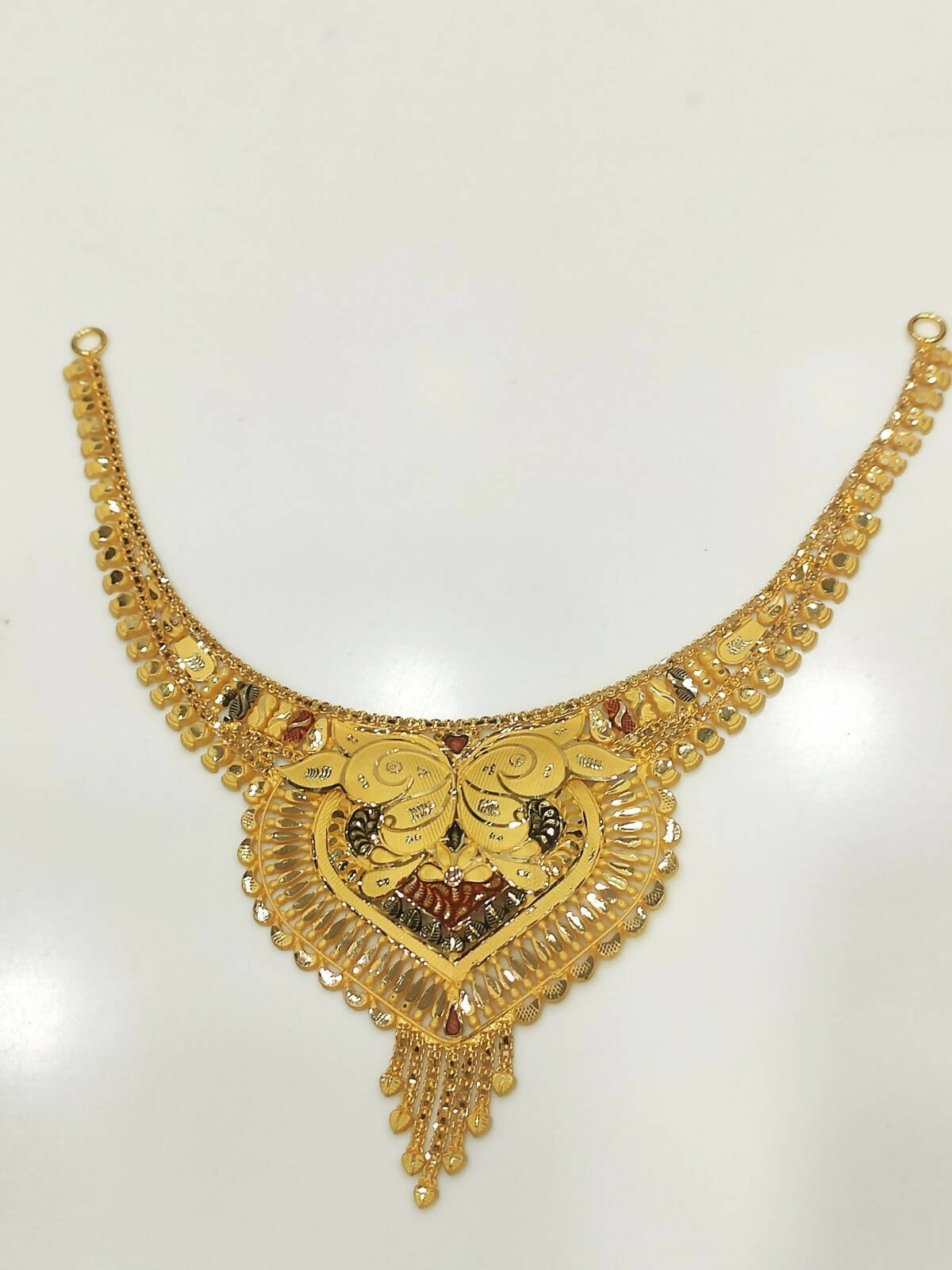 Gold Necklace Sarafa Bazar India