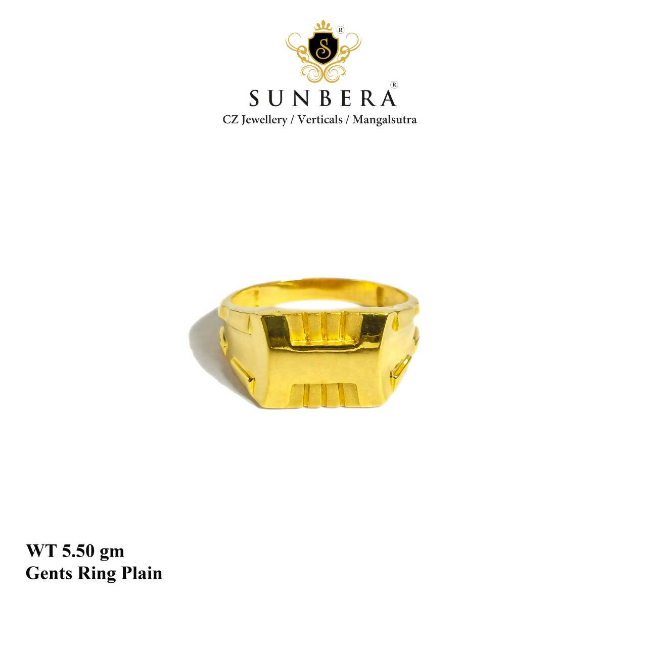 Gents Plain Ring Sarafa Bazar India