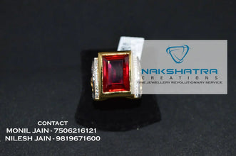 CZ Casting Gents Ring Sarafa Bazar India
