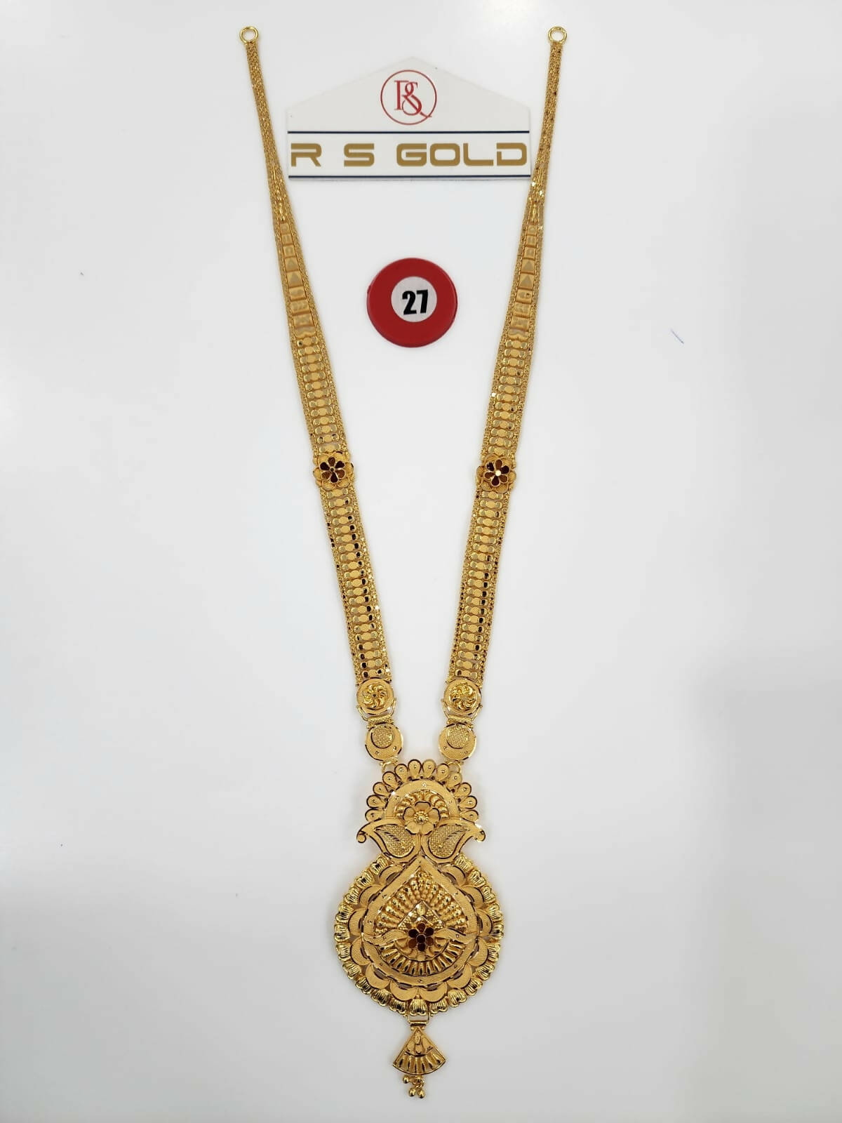 Gold Long Set Sarafa Bazar India