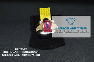 CZ Casting Gents Ring Sarafa Bazar India