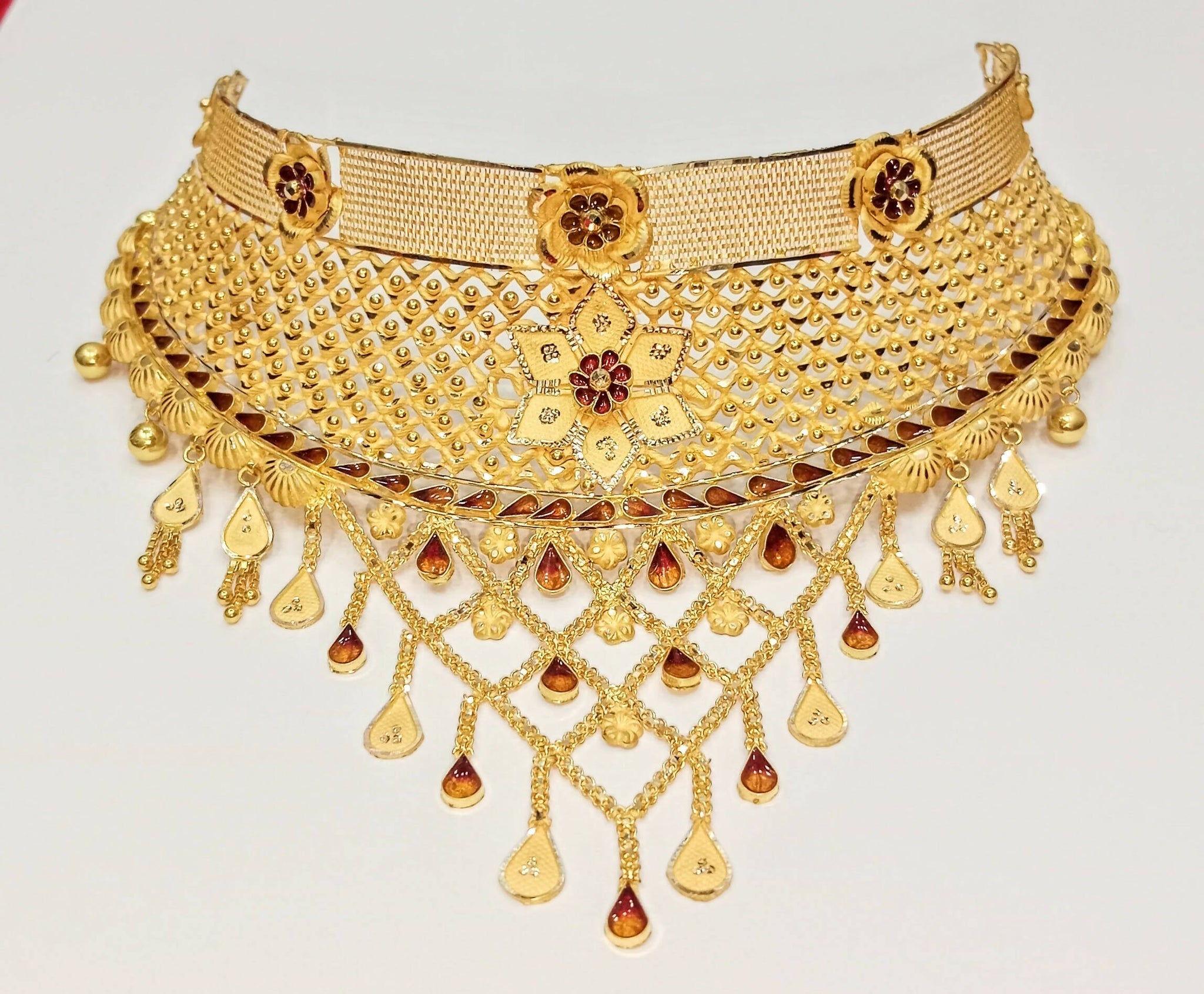 Gold Choker Sarafa Bazar India