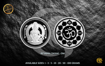 Dattatreya | Ayyappa | Surya Dev | Sai Baba | Silver Coins 999 | Omkar Mint Sarafa Bazar