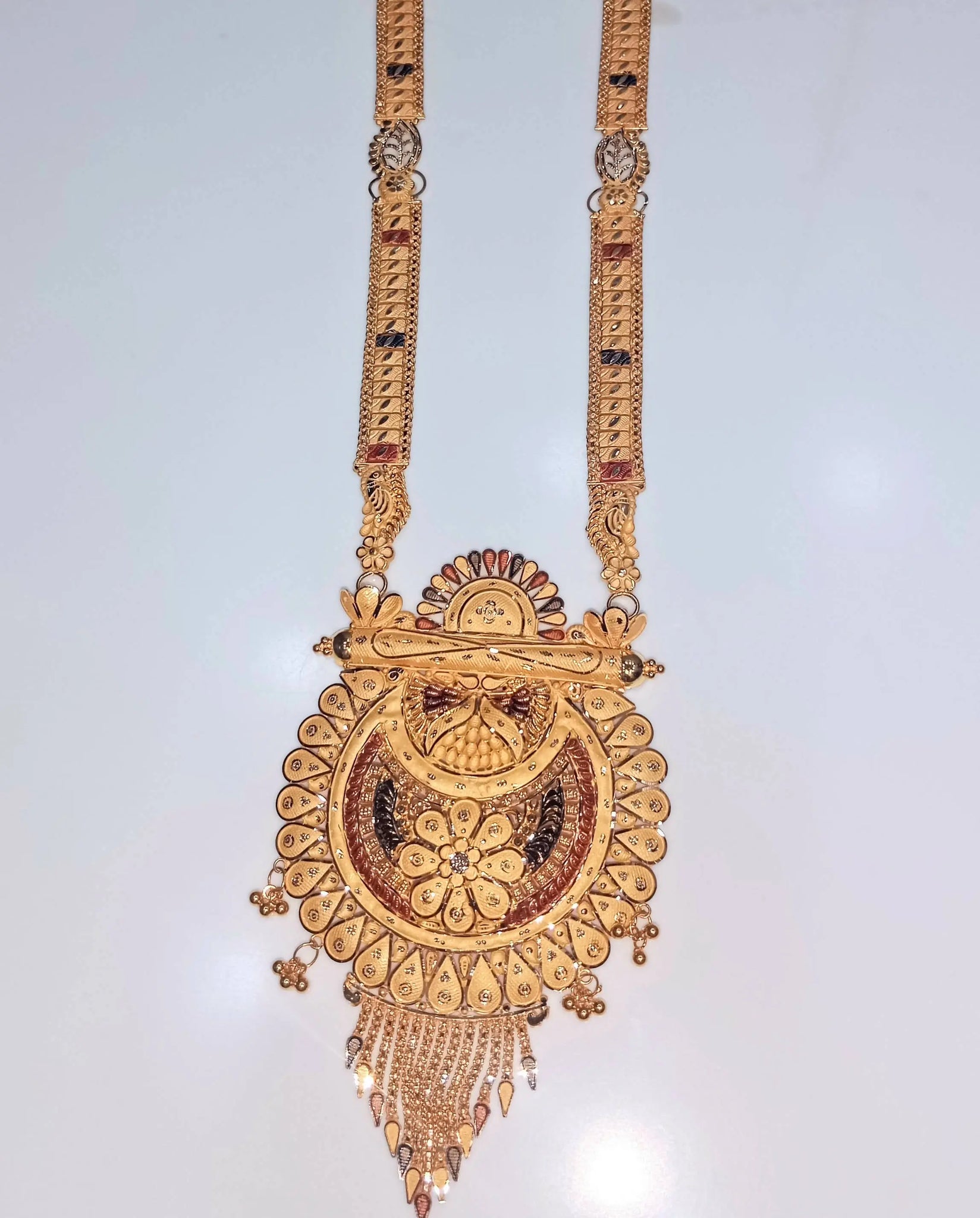 Gold Long Set Sarafa Bazar India