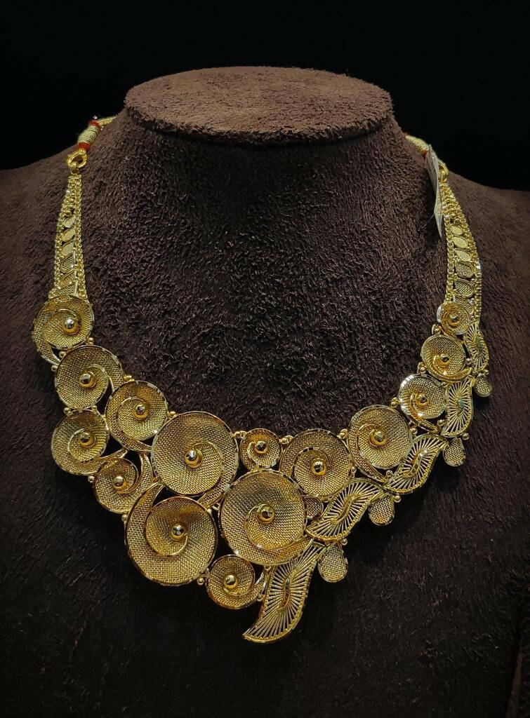 22kt Gold Necklace Sarafa Bazar India
