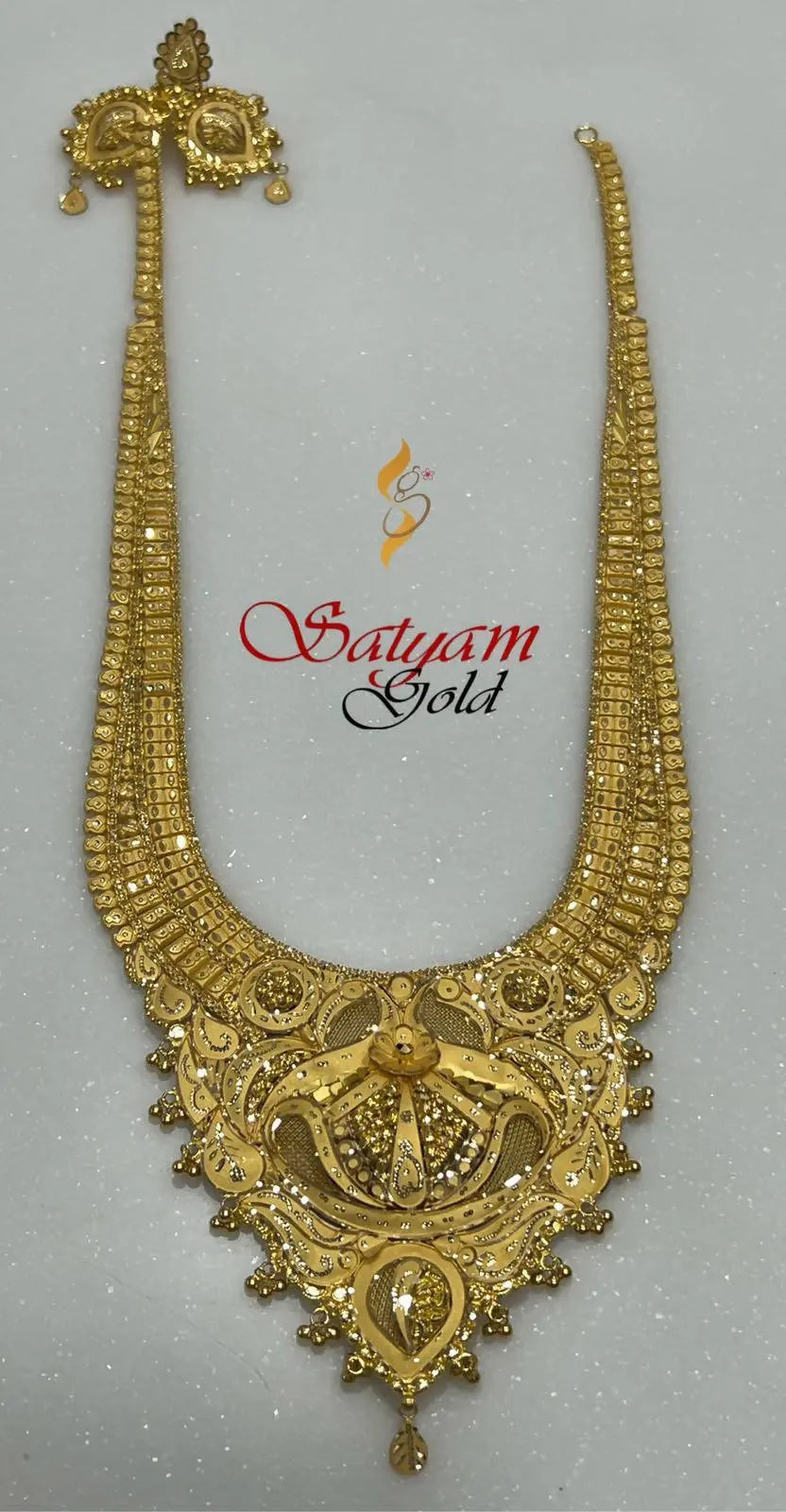 Gold Long Set Sarafa Bazar India