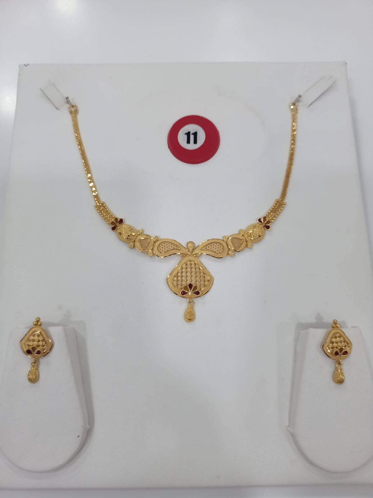 Gold Necklace Sarafa Bazar India