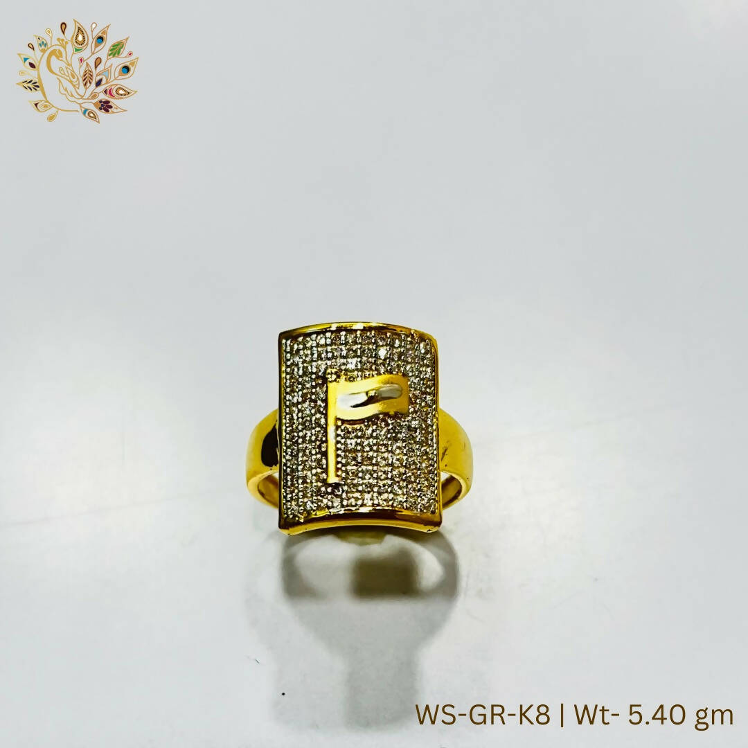 WS-GR-K-8 - Micro Gents Rings Sarafa Bazar India