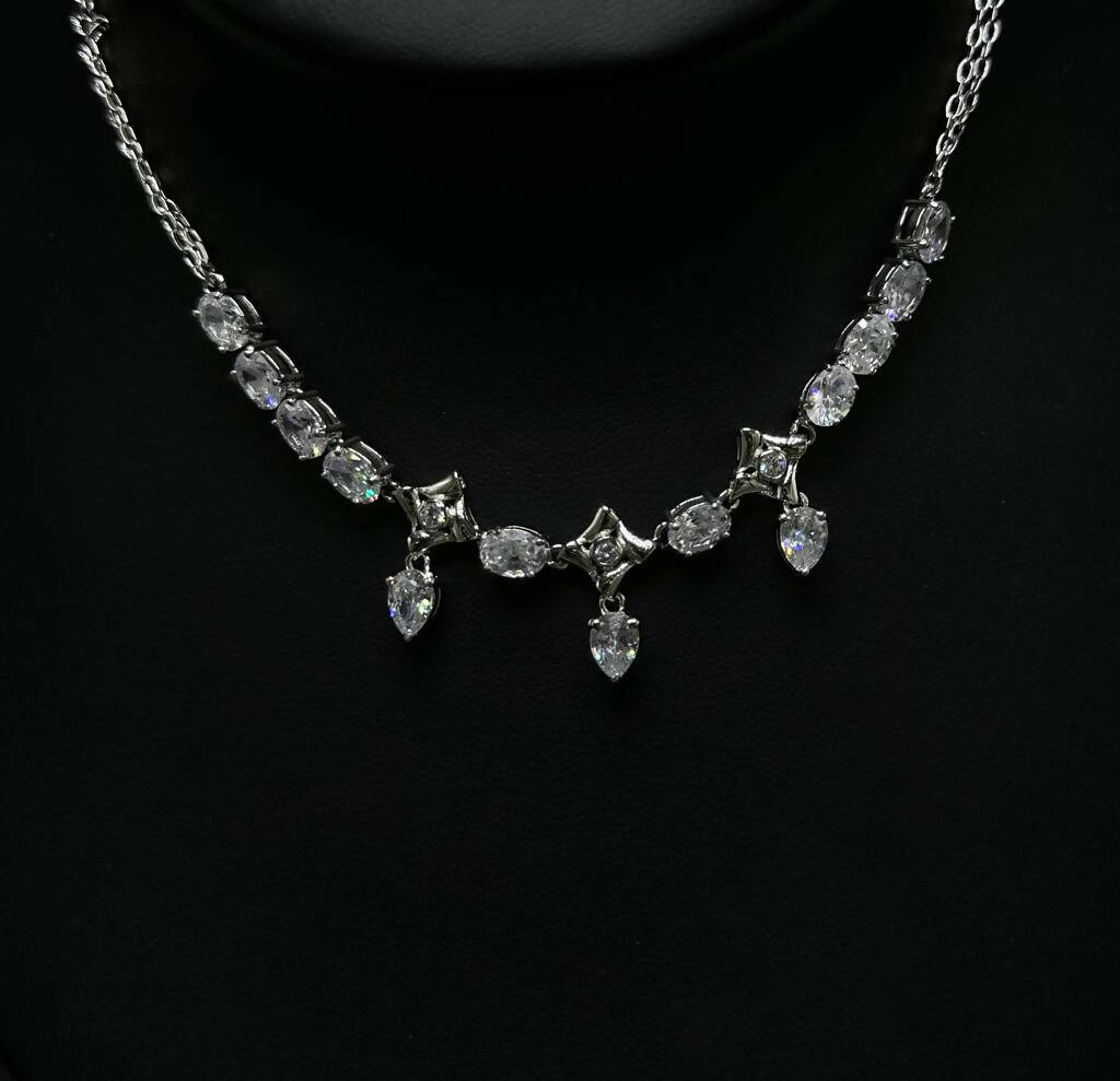 925 Silver Necklace Sarafa Bazar India