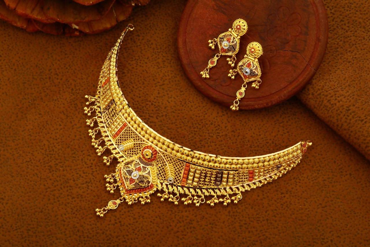 Gold Necklace Sarafa Bazar