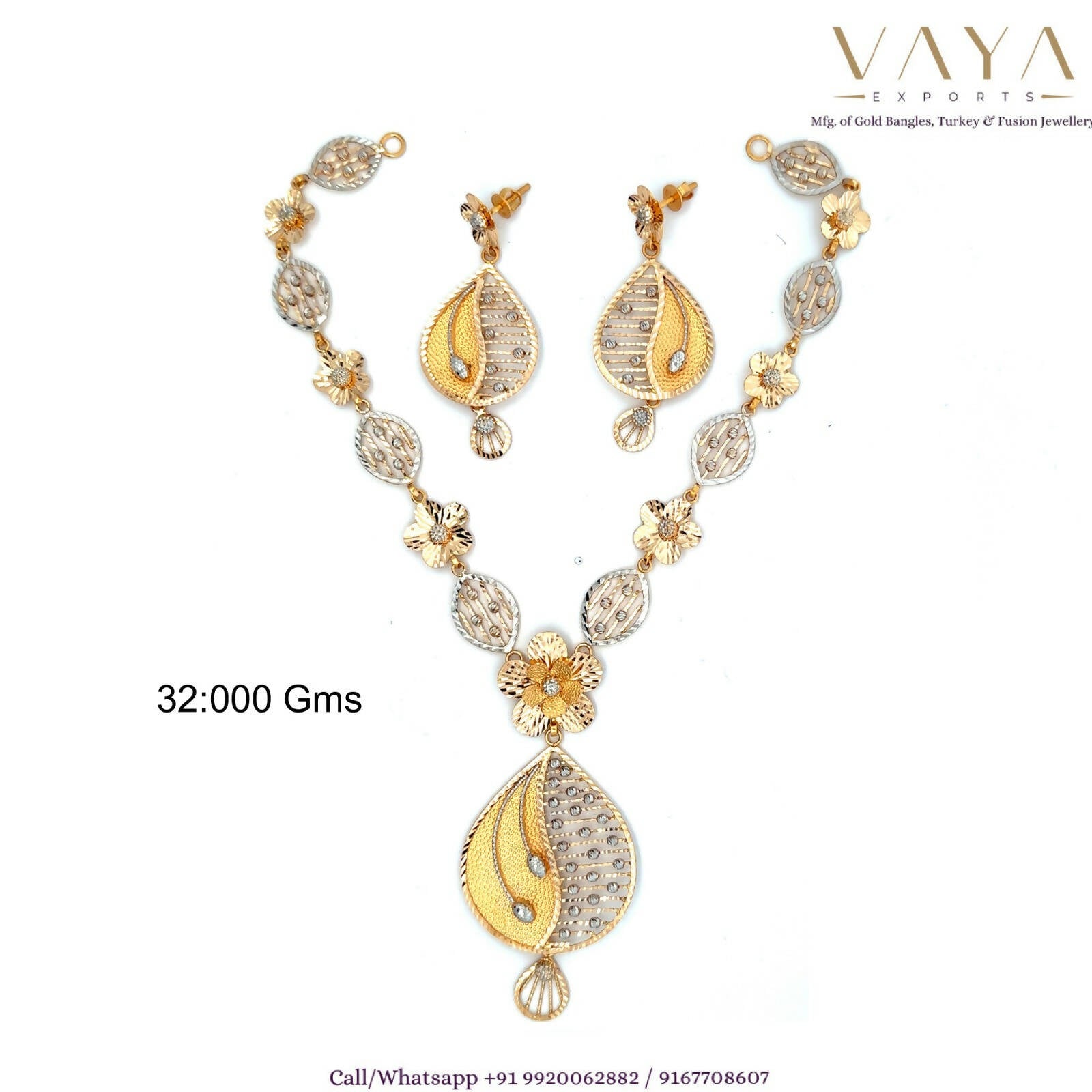 Fusion Necklace Set Sarafa Bazar India