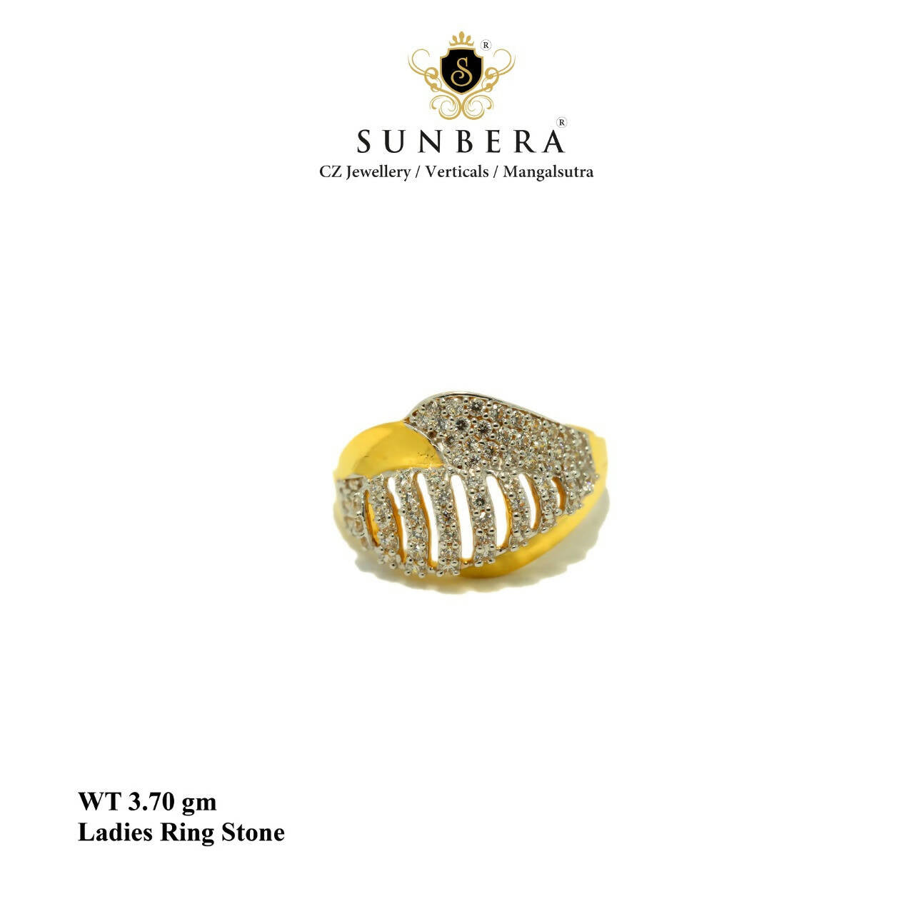 Ladies Stone Ring Sarafa Bazar India