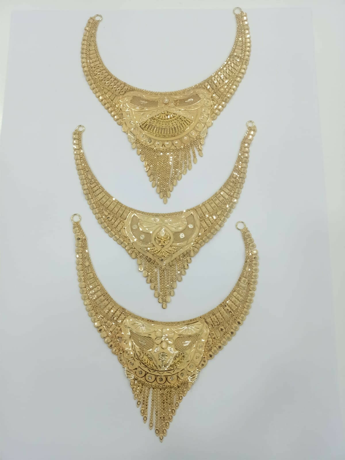 Gold Necklace Sarafa Bazar India