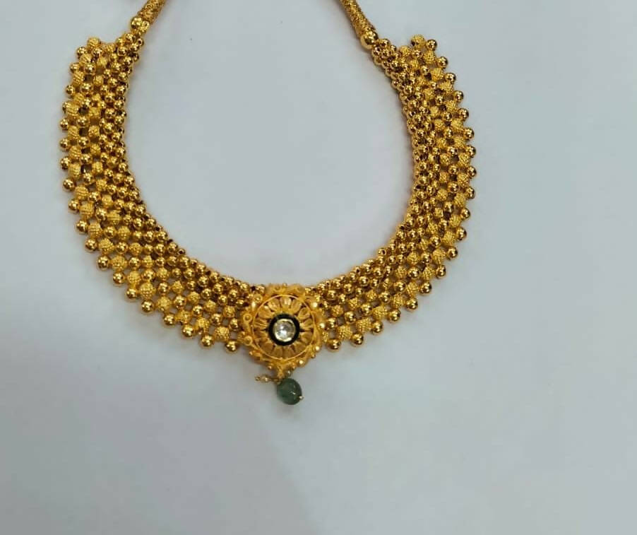 Light Weight Ghalsari Necklace Sarafa Bazar India