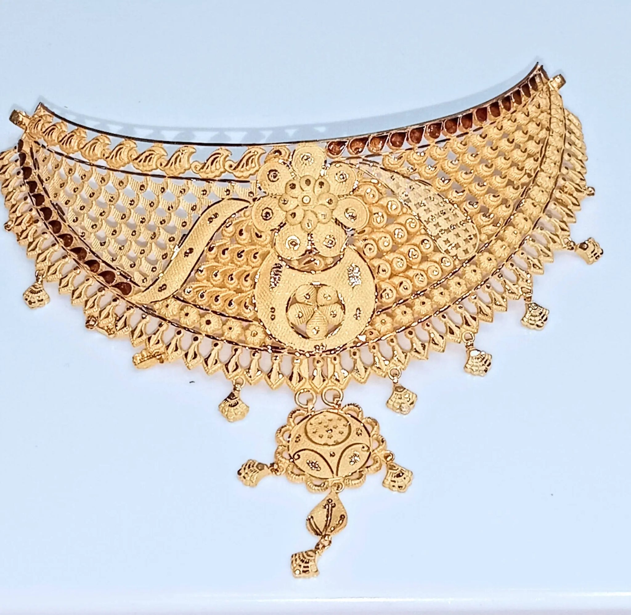 Gold Choker Sarafa Bazar India